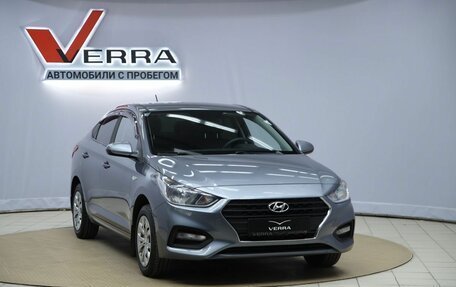 Hyundai Solaris II рестайлинг, 2017 год, 970 000 рублей, 3 фотография