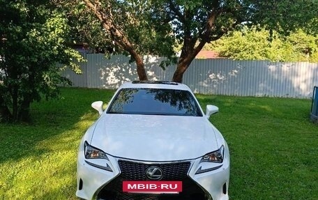 Lexus RC I рестайлинг, 2018 год, 2 650 000 рублей, 2 фотография