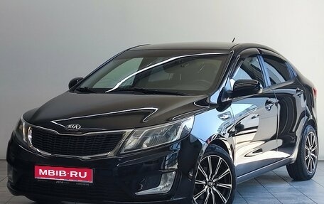KIA Rio III рестайлинг, 2014 год, 990 000 рублей, 1 фотография