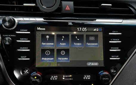 Toyota Camry, 2019 год, 3 600 000 рублей, 28 фотография