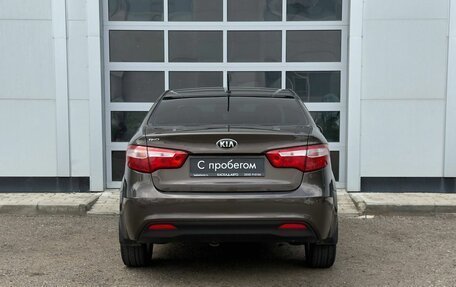KIA Rio III рестайлинг, 2014 год, 860 000 рублей, 4 фотография