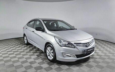 Hyundai Solaris II рестайлинг, 2014 год, 990 000 рублей, 3 фотография
