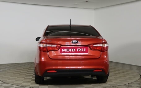 KIA Rio III рестайлинг, 2014 год, 779 990 рублей, 6 фотография