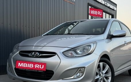Hyundai Solaris II рестайлинг, 2011 год, 830 000 рублей, 6 фотография