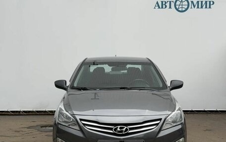 Hyundai Solaris II рестайлинг, 2014 год, 1 050 000 рублей, 2 фотография