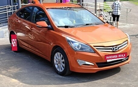 Hyundai Solaris II рестайлинг, 2014 год, 890 000 рублей, 11 фотография