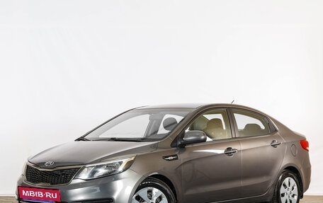 KIA Rio III рестайлинг, 2016 год, 999 000 рублей, 4 фотография