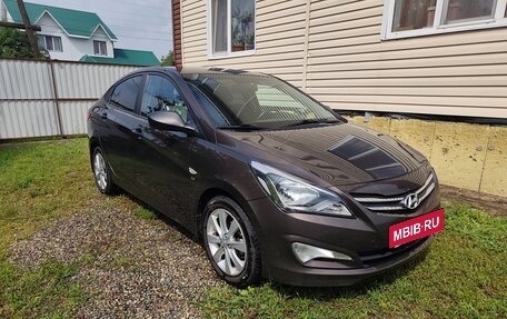 Hyundai Solaris II рестайлинг, 2014 год, 1 100 000 рублей, 6 фотография