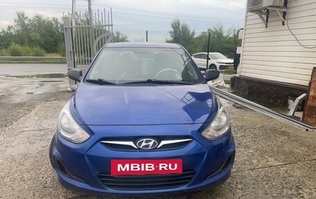 Hyundai Solaris II рестайлинг, 2011 год, 650 000 рублей, 6 фотография