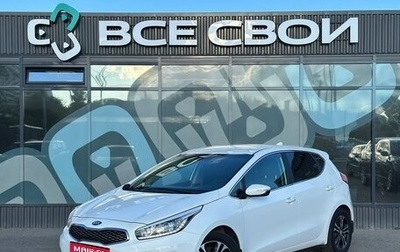 KIA cee'd III, 2017 год, 1 360 000 рублей, 1 фотография