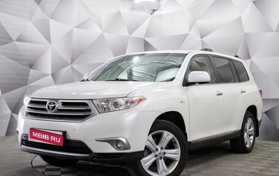 Toyota Highlander III, 2013 год, 1 844 000 рублей, 1 фотография