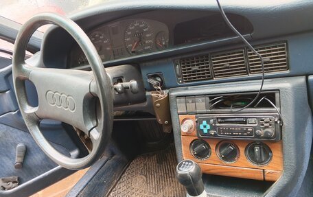 Audi 100, 1989 год, 450 000 рублей, 17 фотография