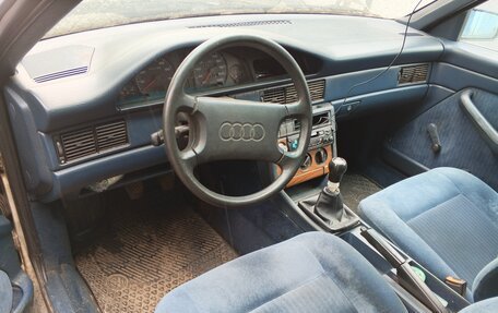 Audi 100, 1989 год, 450 000 рублей, 18 фотография