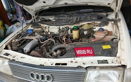 Audi 100, 1989 год, 450 000 рублей, 24 фотография