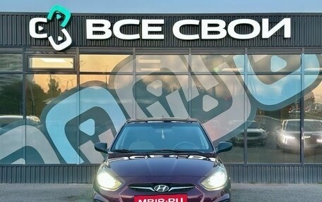 Hyundai Solaris II рестайлинг, 2011 год, 740 000 рублей, 5 фотография