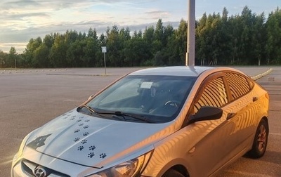 Hyundai Solaris II рестайлинг, 2013 год, 680 000 рублей, 1 фотография