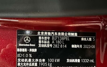 Mercedes-Benz A-Класс, 2023 год, 2 213 000 рублей, 20 фотография