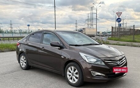 Hyundai Solaris II рестайлинг, 2016 год, 550 000 рублей, 19 фотография