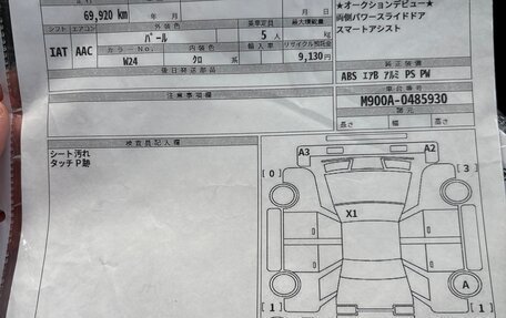 Toyota Roomy I, 2020 год, 1 150 000 рублей, 11 фотография