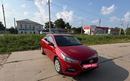 Hyundai Solaris II рестайлинг, 2017 год, 1 050 000 рублей, 14 фотография