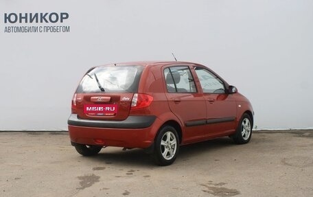 Hyundai Getz I рестайлинг, 2008 год, 539 000 рублей, 5 фотография