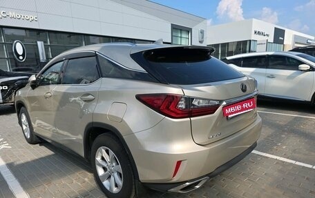 Lexus RX IV рестайлинг, 2016 год, 3 399 000 рублей, 4 фотография