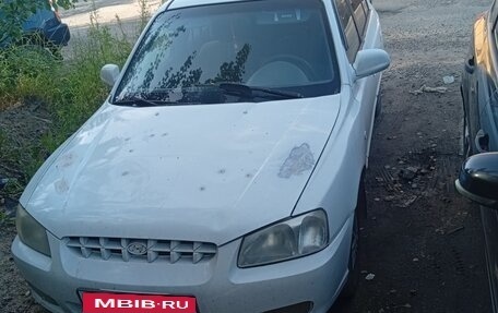 Hyundai Accent II, 2001 год, 170 000 рублей, 3 фотография