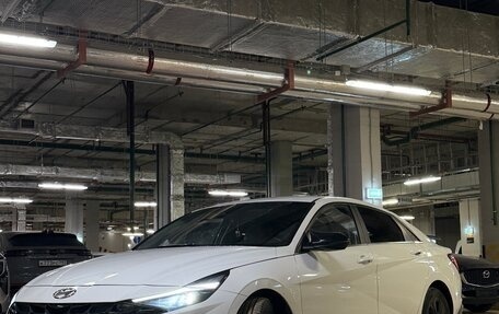 Hyundai Avante, 2021 год, 1 850 000 рублей, 9 фотография
