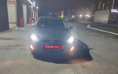 Hyundai Solaris II рестайлинг, 2011 год, 600 000 рублей, 1 фотография