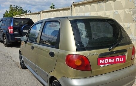 Daewoo Matiz I, 2007 год, 180 000 рублей, 5 фотография