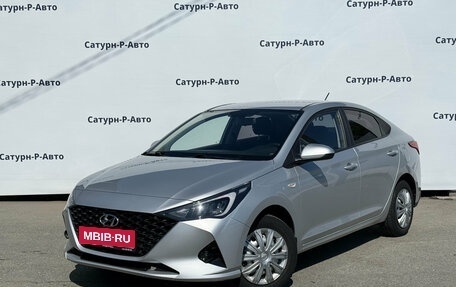 Hyundai Solaris II рестайлинг, 2021 год, 1 350 000 рублей, 1 фотография