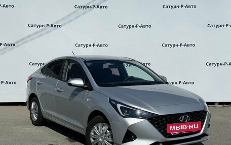 Hyundai Solaris II рестайлинг, 2021 год, 1 350 000 рублей, 3 фотография