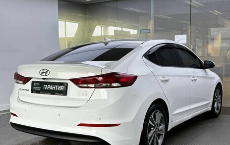 Hyundai Elantra VI рестайлинг, 2017 год, 1 590 000 рублей, 6 фотография