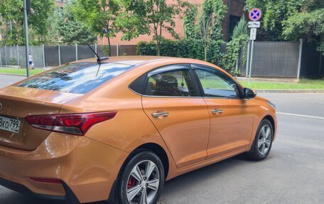Hyundai Solaris II рестайлинг, 2017 год, 1 350 000 рублей, 5 фотография