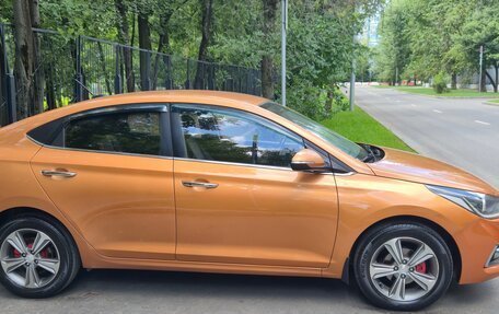 Hyundai Solaris II рестайлинг, 2017 год, 1 350 000 рублей, 4 фотография