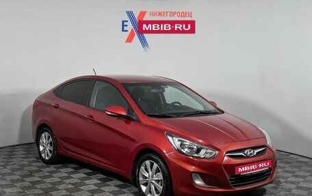 Hyundai Solaris II рестайлинг, 2011 год, 879 000 рублей, 3 фотография