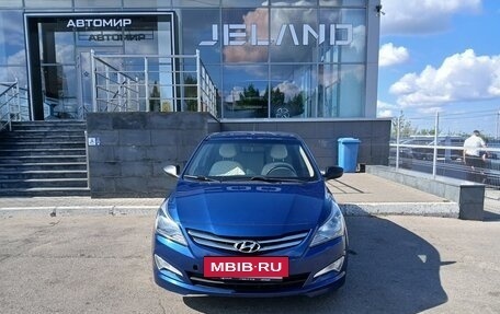 Hyundai Solaris II рестайлинг, 2015 год, 950 000 рублей, 9 фотография