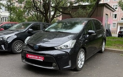 Toyota Prius v (+) I (ZVW40/41) рестайлинг, 2019 год, 2 600 000 рублей, 1 фотография