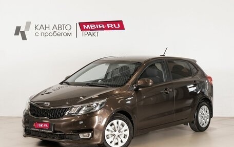 KIA Rio III рестайлинг, 2017 год, 1 144 800 рублей, 1 фотография