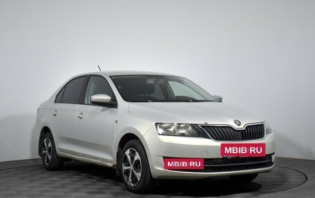 Skoda Rapid I, 2014 год, 679 000 рублей, 3 фотография