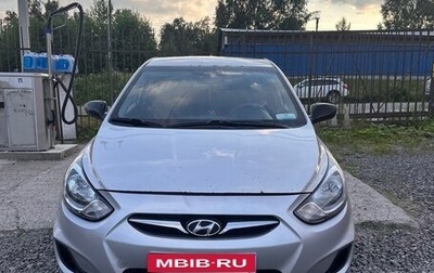 Hyundai Solaris II рестайлинг, 2011 год, 450 000 рублей, 1 фотография