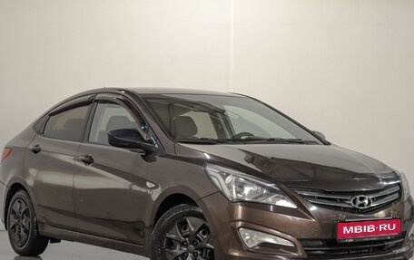 Hyundai Solaris II рестайлинг, 2014 год, 859 000 рублей, 1 фотография