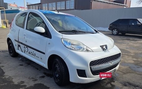 Peugeot 107 I рестайлинг, 2011 год, 315 000 рублей, 6 фотография