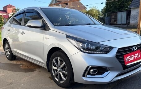 Hyundai Solaris II рестайлинг, 2018 год, 1 399 000 рублей, 5 фотография