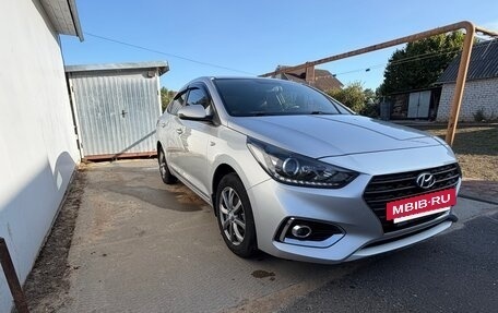 Hyundai Solaris II рестайлинг, 2018 год, 1 399 000 рублей, 6 фотография