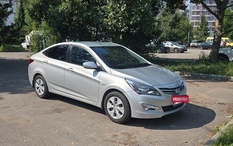 Hyundai Solaris II рестайлинг, 2015 год, 1 150 000 рублей, 22 фотография