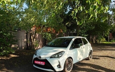 Toyota Yaris III рестайлинг, 2017 год, 1 520 000 рублей, 1 фотография