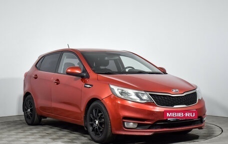 KIA Rio III рестайлинг, 2016 год, 815 000 рублей, 3 фотография