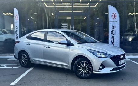 Hyundai Solaris II рестайлинг, 2021 год, 1 445 000 рублей, 3 фотография