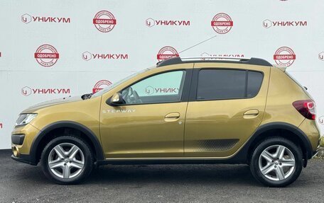 Renault Sandero II рестайлинг, 2017 год, 999 000 рублей, 2 фотография
